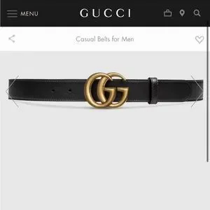 Gucci belt for women but it’s the men’s belt and style 3 Gucci Belt Outfit Ideas As Seen at the Fall 2023 Runway  main image 3